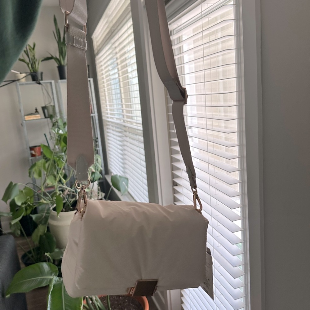 A New Day White Mini Bag with Crossbody Strap